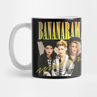 Bananarama - Retro 80s Fan Art Design Mug